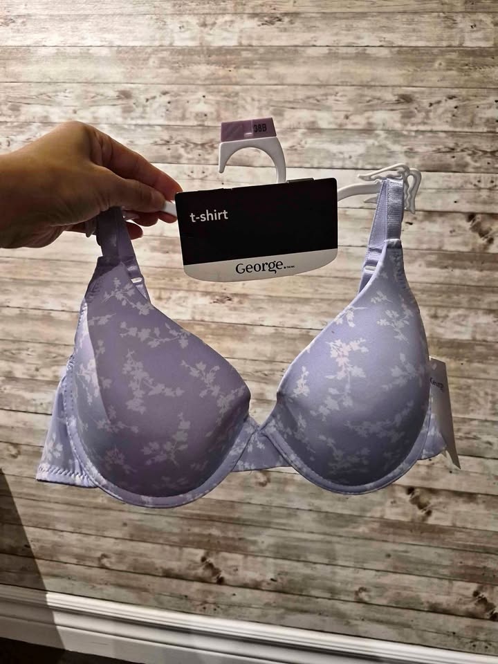 Brand New Women's Bra Lilac Floral (Different Sizes)