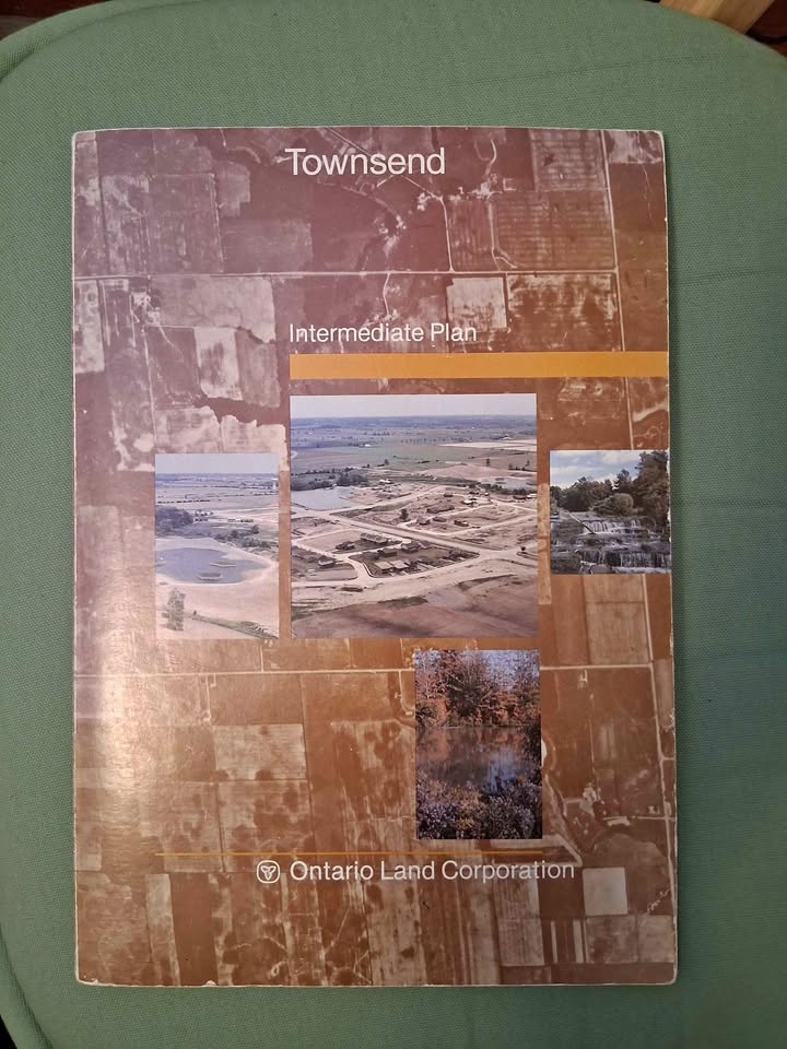 Rare Vintage Townsend Intermediate Plan book