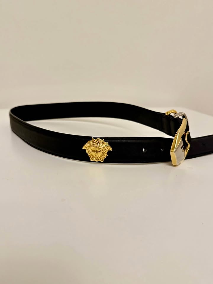 Versace Leather Belt