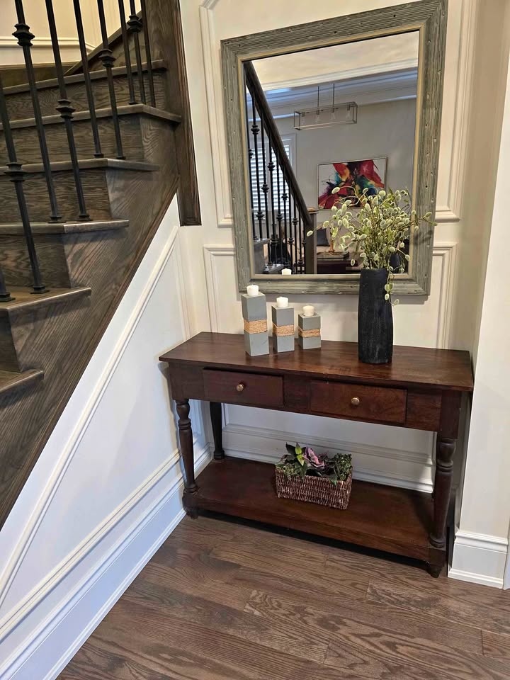Console table 43.5 x 30.5 x 14 inch
