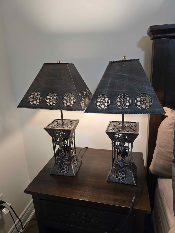 Antique table lamps - photo 3