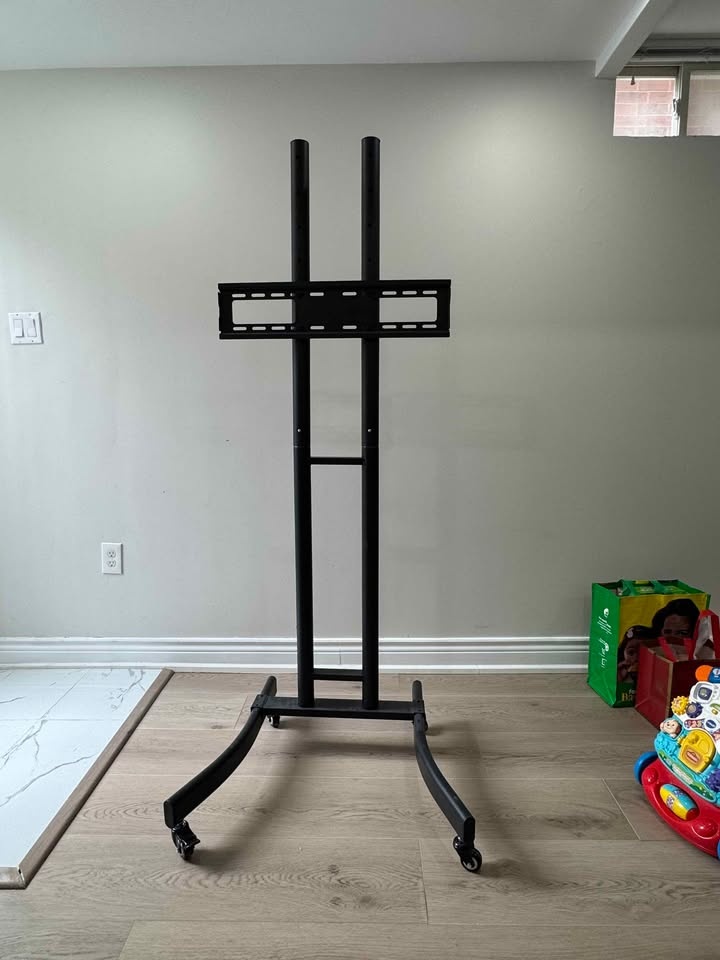 Mobile TV Stand with Wheels - photo 2