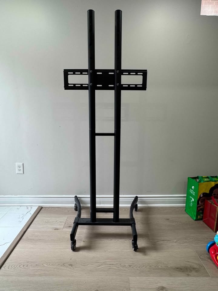 Mobile TV Stand with Wheels - photo 3