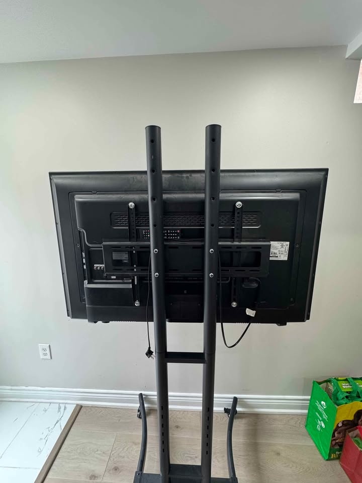 Mobile TV Stand with Wheels - photo 4