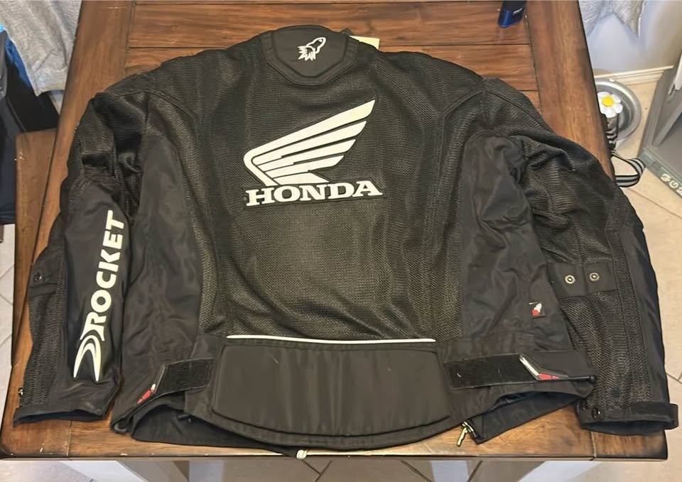 2003/05 Joe Rocket Honda CBR Mesh Motorcycle Jacket - Large - photo 2