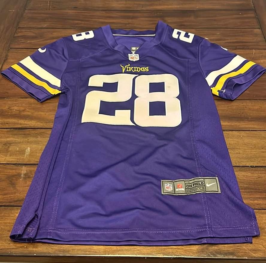 Authentic NFL Nike On-Field Minnesota Vikings Adrian Peterson Je