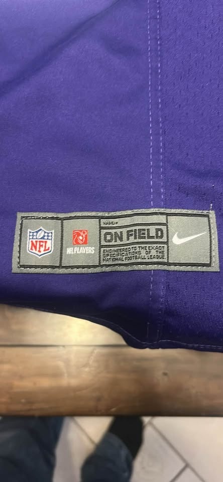 Authentic NFL Nike On-Field Minnesota Vikings Adrian Peterson Je - photo 4