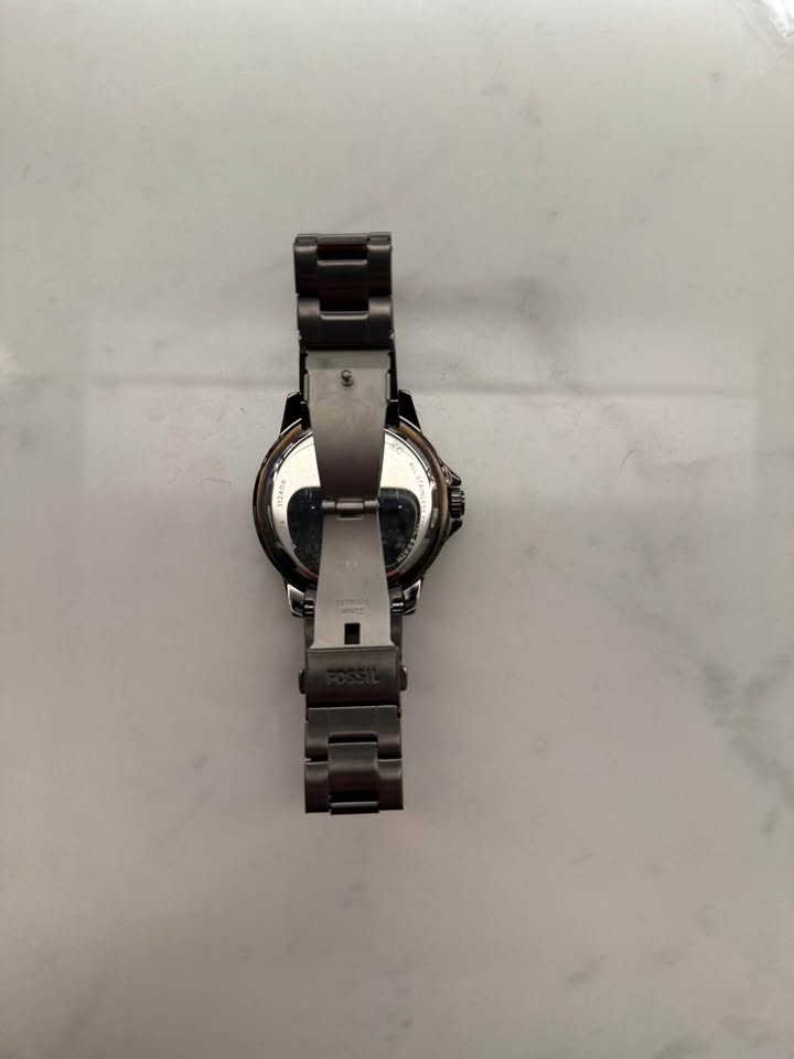 Fossil Bannon 45mm Automatic Skeleton Smoke Watch - photo 3