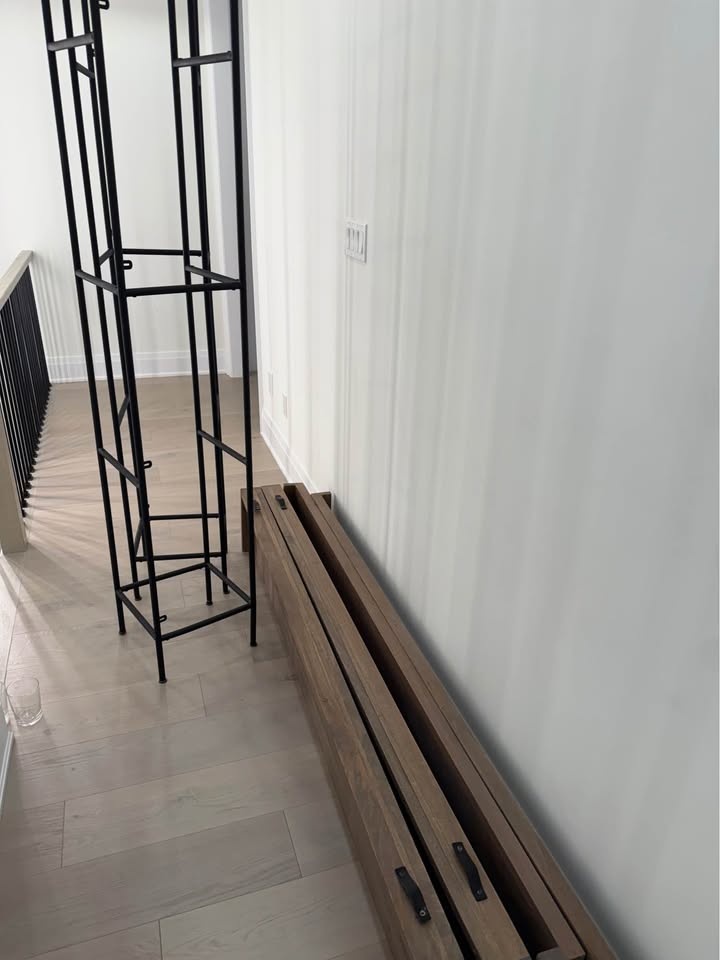 Crate & Barrel Walnut Bookshelves - photo 2
