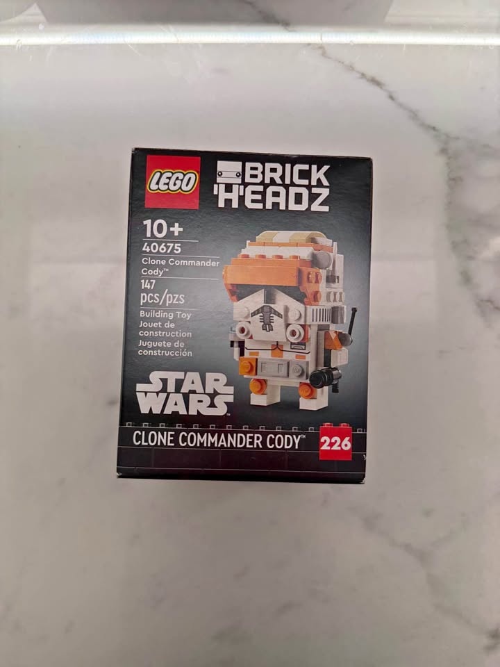 LEGO Brick Headz Clone Commander Cody - Brand New