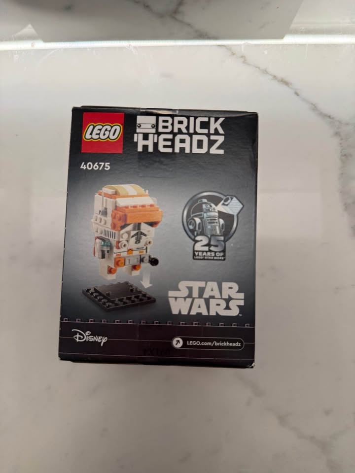 LEGO Brick Headz Clone Commander Cody - Brand New - photo 2