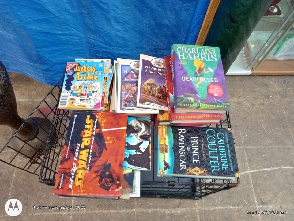 Book Sale - Booth 89 Hagglers Fleamarket - Today Only