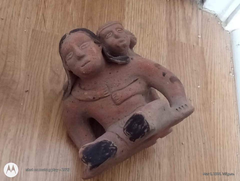Vintage Mayan & Aztec Style Terra Cotta Pottery Lot - photo 3