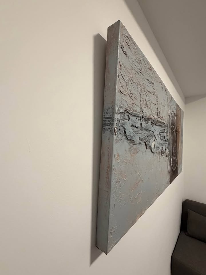 Large Buddha Wall Art – Modern Frame - photo 2