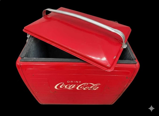 Vintage Coke Cooler Coca Cola - photo 2