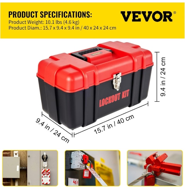 42 Piece Vevor Lockout Kit - photo 2