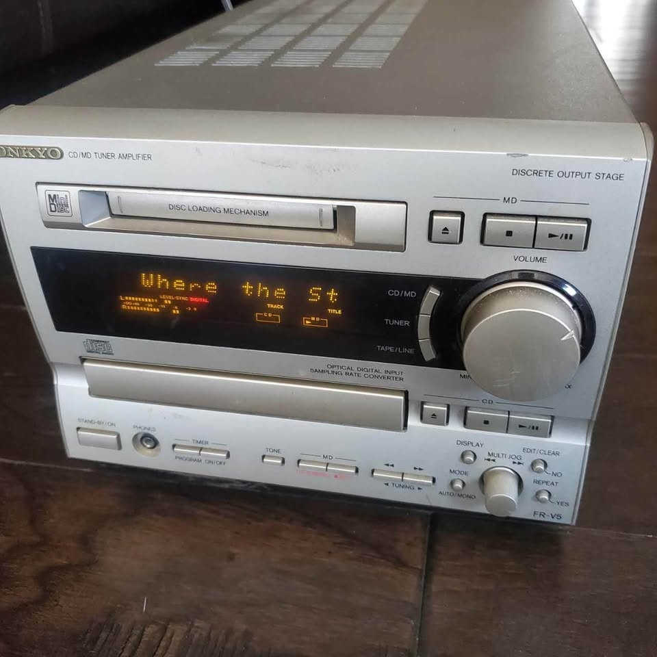 Onkyo FR-V5 MiniDisc Player / Recorder Mini System - photo 5