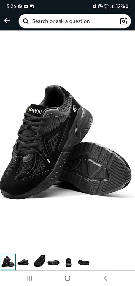FitVille Women's Extra Wide Walking Shoes