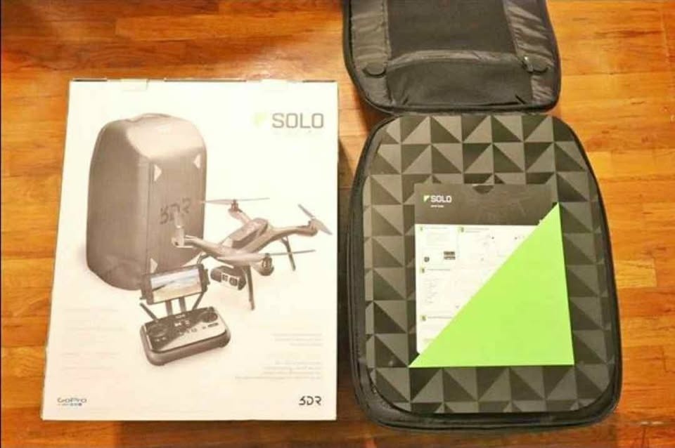 Never used! 3DR Solo Quadcopter with tons of extras!