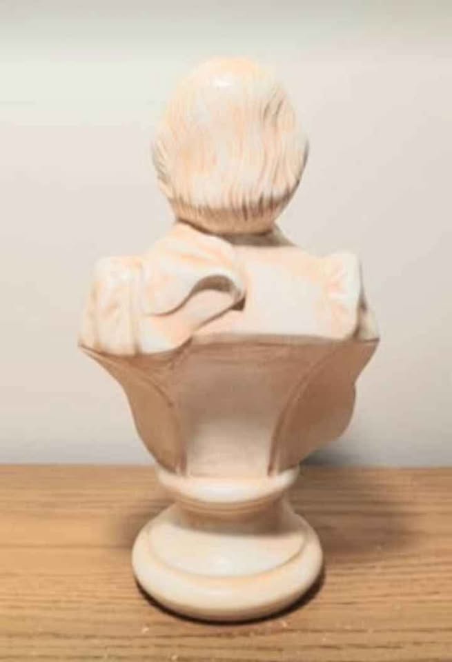 Signed Artist Rare Porcelain William Shakespeare Bust - photo 4