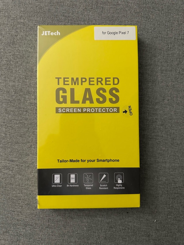 [Sealed] JETech Google Pixel 7 Screen Protector 2Pack