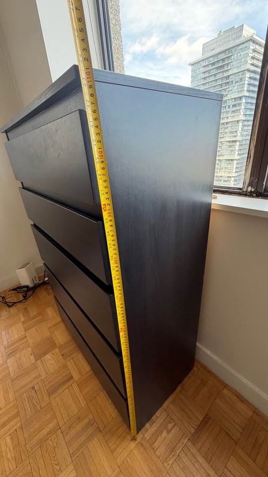 5 Drawer Storage Dresser (14.5"x27.5"x43.5") - photo 5