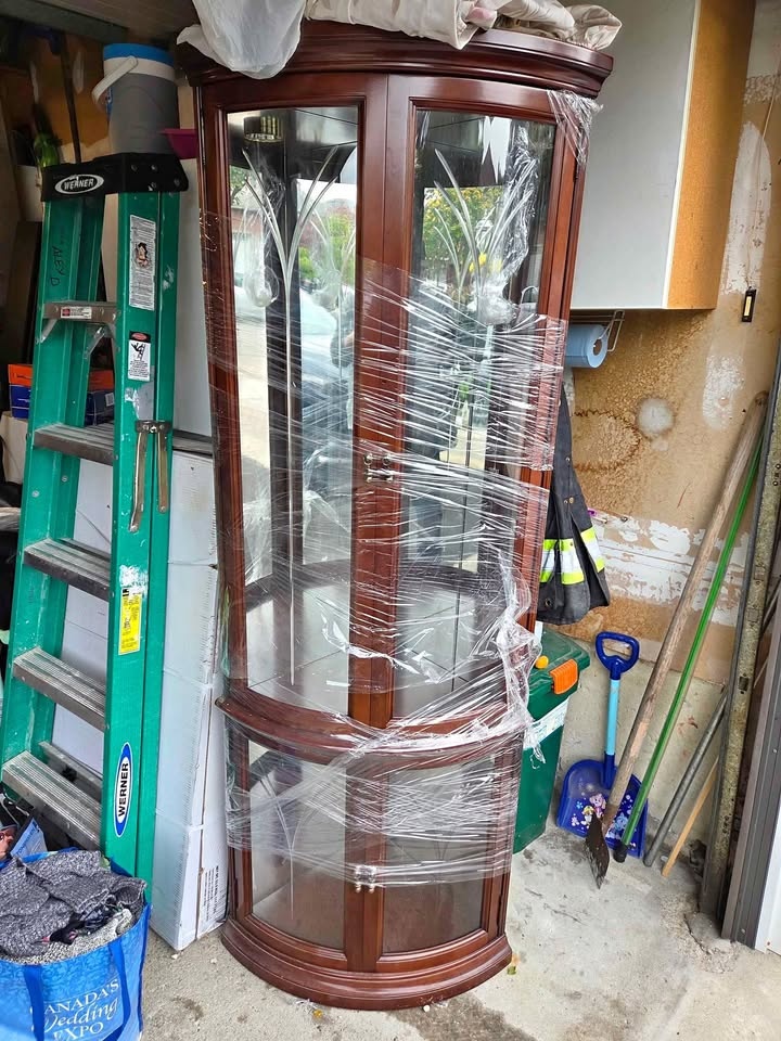 ✨ Wooden Glass Display Case – $500 ✨