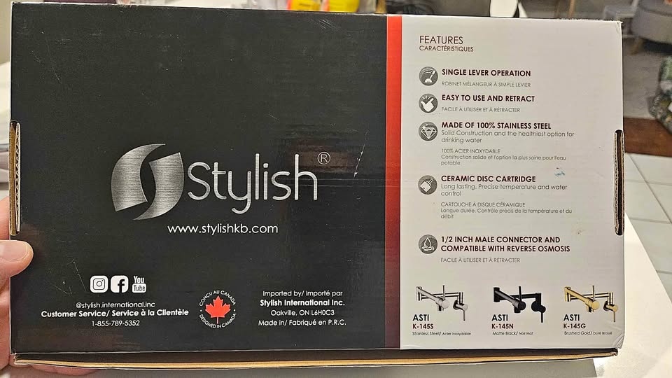 Stylish Asti Pot Filler