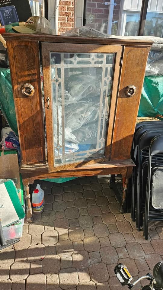 Vintage Display Cabinet Storage - photo 2