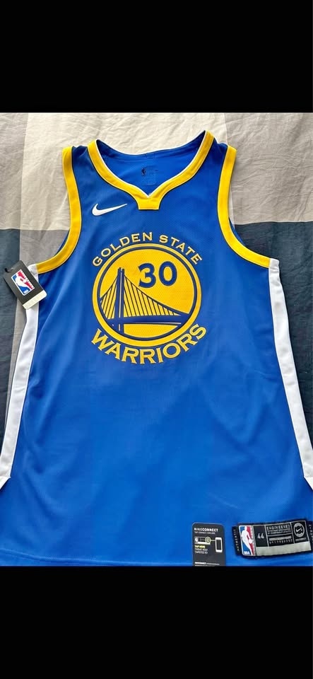 Nike NBA Authentic Stephen Curry Warriors Jersey