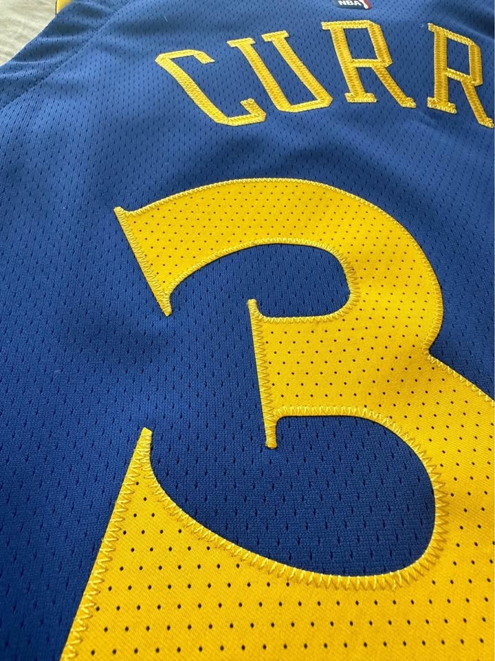 Nike NBA Authentic Stephen Curry Warriors Jersey - photo 4