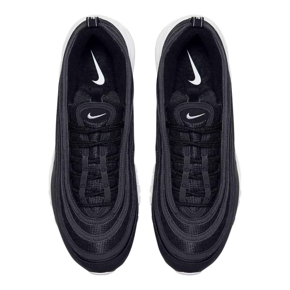 Nike Air Max 97 Black & White Size 9.5 NEW - photo 3