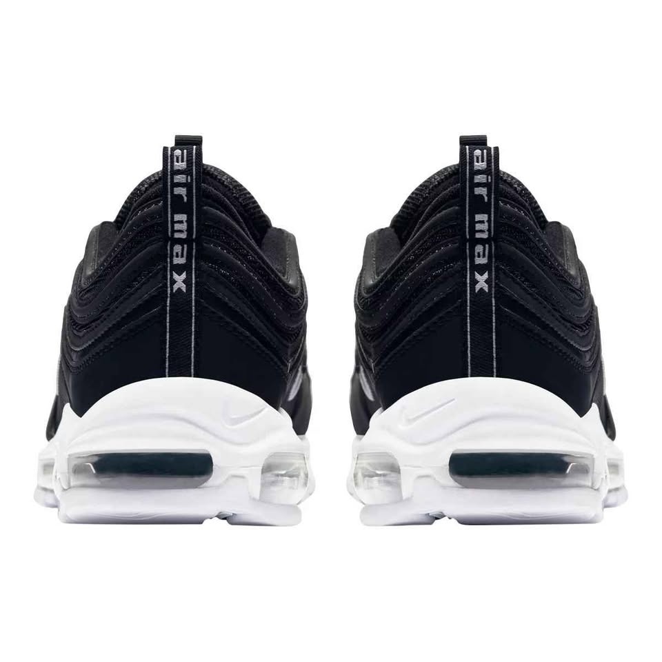 Nike Air Max 97 Black & White Size 9.5 NEW - photo 4