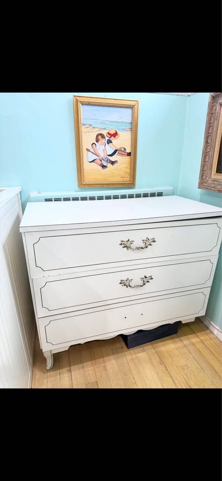 Girls White Formica Bedroom Set with Hutch - photo 4