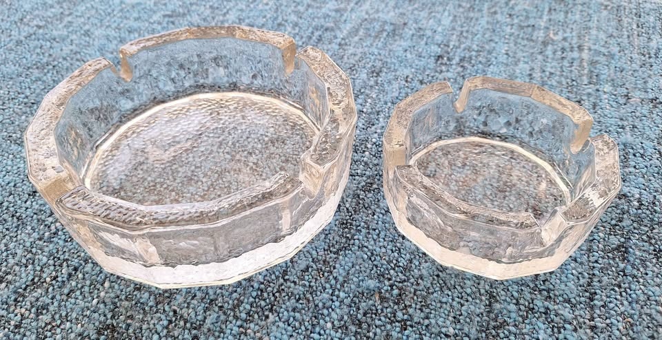 Glass Ash Tray Set - photo 4