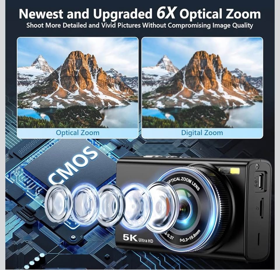 5K 96MP Digital Camera With 64GB Card - photo 3