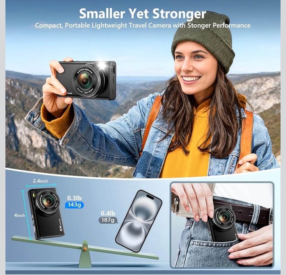 5K 96MP Digital Camera With 64GB Card - photo 5