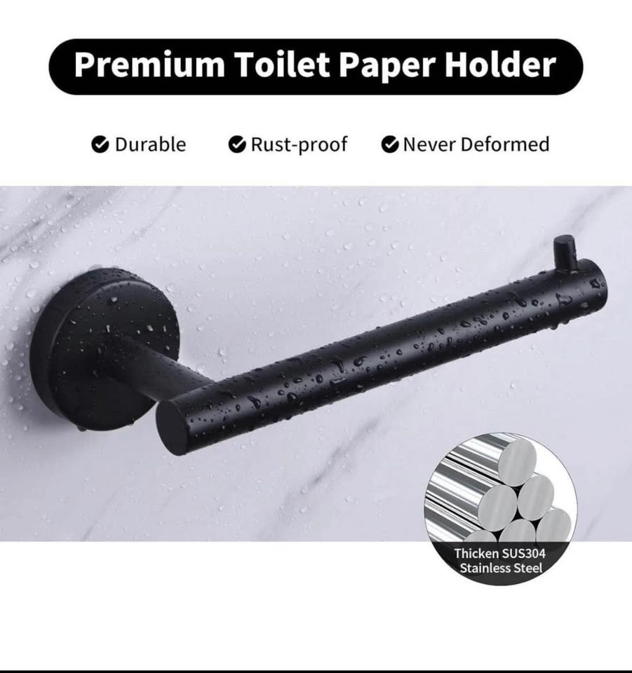 (New) Stainless Steel Bathroom Toilet Paper Holder - photo 5