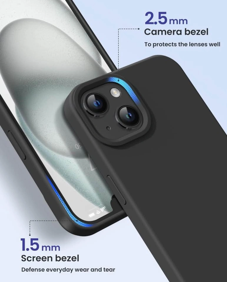 (new) iPhone 15 Case, Silicone Phone Case - photo 3