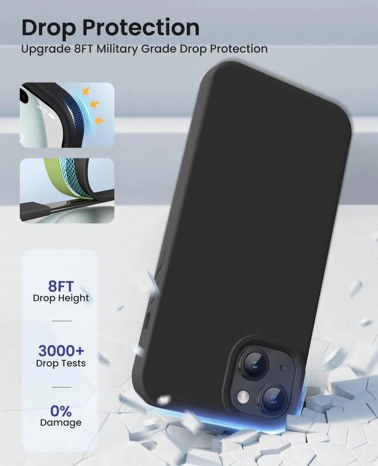 (new) iPhone 15 Case, Silicone Phone Case - photo 4