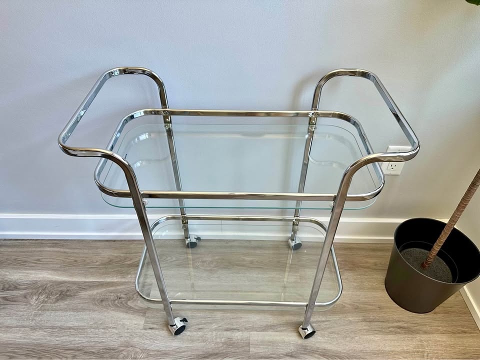 Brand New Silver Cart