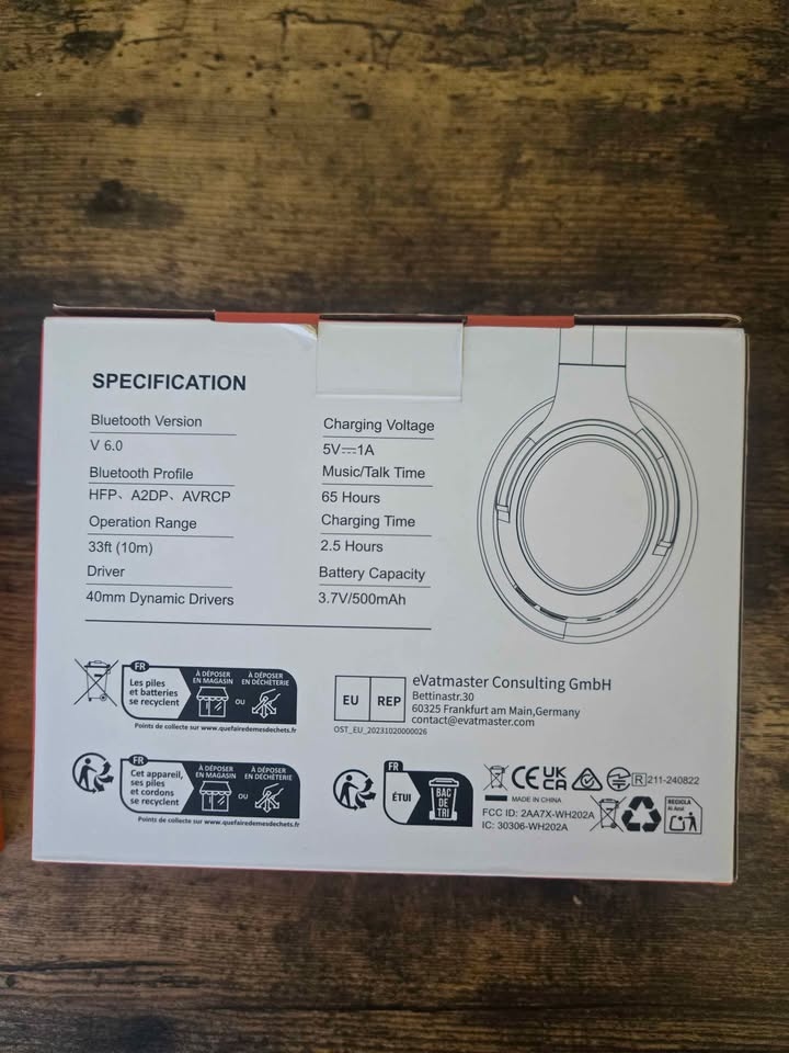 Over Ear Bluetooth Wireless Headphones - photo 5