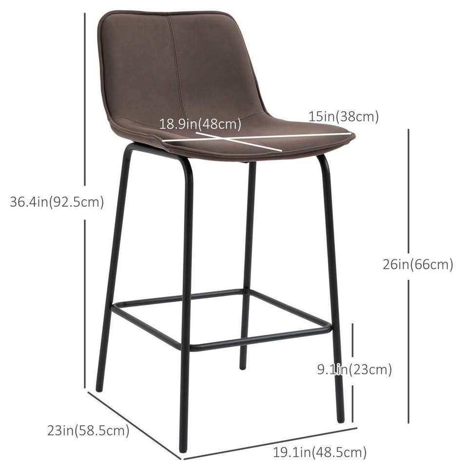 Set of 2 Counter Stools - Brand New - photo 2