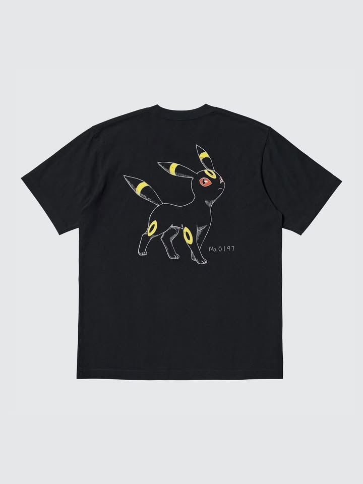 POKÉMON SHORT SLEEVE UT [ Umbreon & Espeon ] - UNISEX M - photo 2