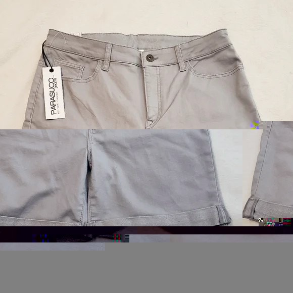 Parasuco Denim Shorts Ladies Light Grey - photo 5