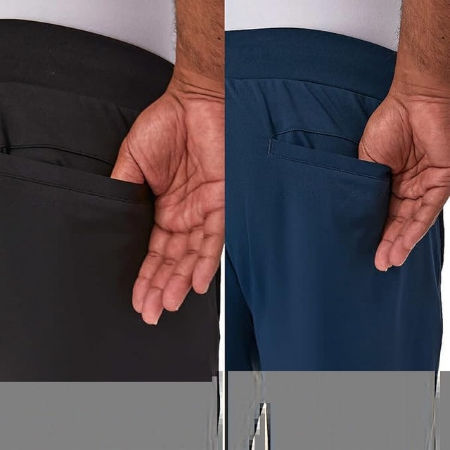 Sport Stretchable Mens Shorts Black (1 item) - photo 4