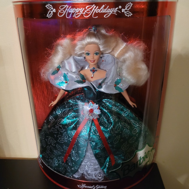 1995 Happy Holidays Barbie - photo 2