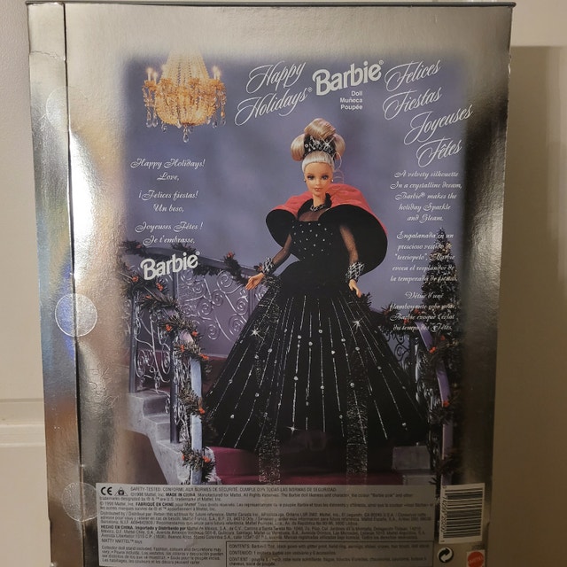 Happy Holidays Barbie 1998 Special Edition - Rare Error Box - photo 2