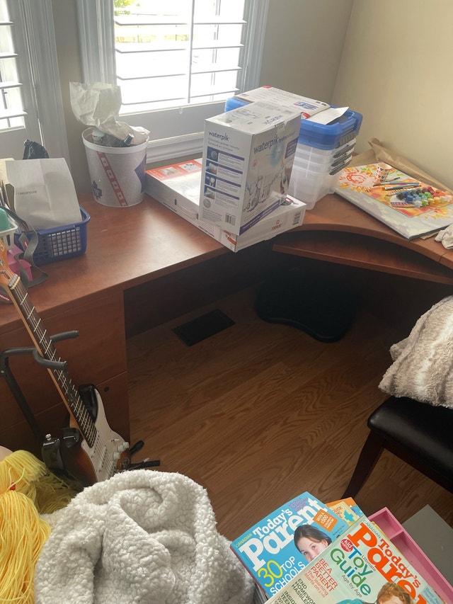 large executive office desk