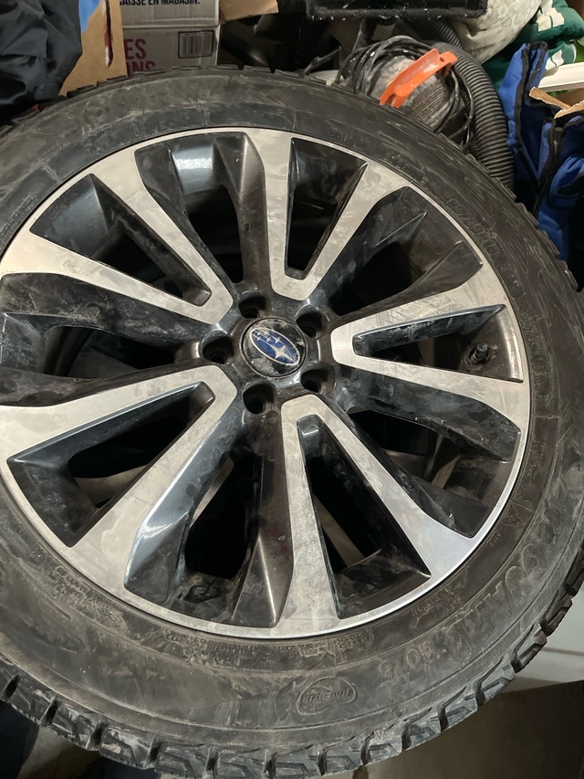 Yokohama IceGuard Winter Tires on 5x100 Subaru Rims - photo 3
